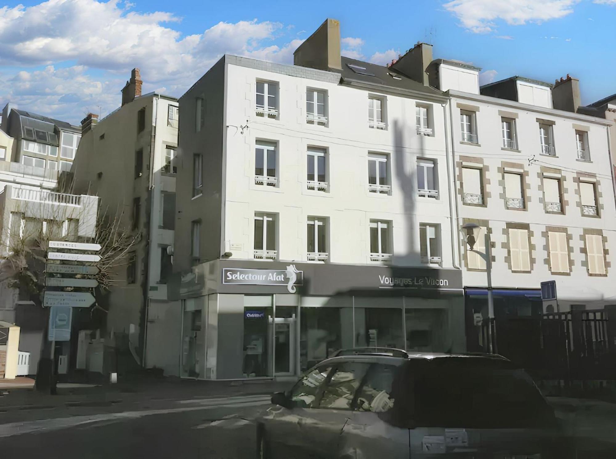 Appartement Moderne A Granville 55 M² Vue Sur Mer Zewnętrze zdjęcie